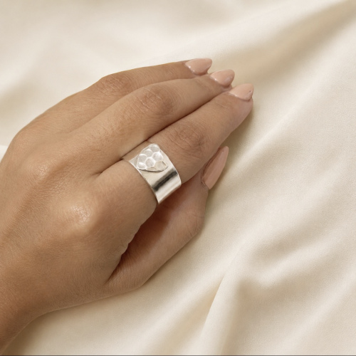 Anillo love cinta lisa